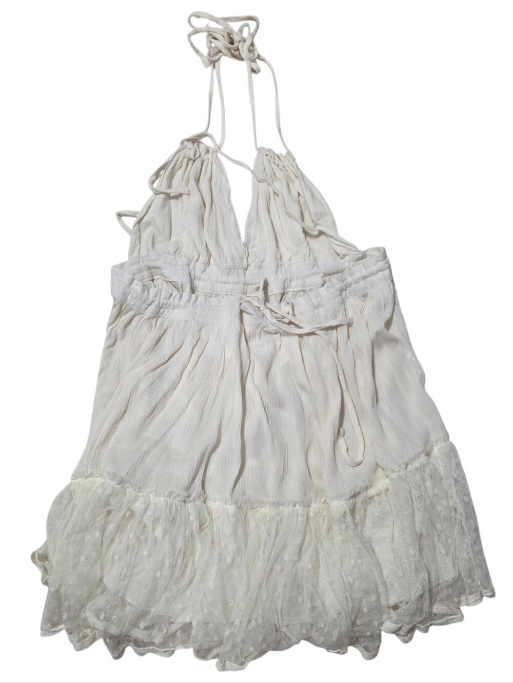 2pc Japanese set ivory/cream bundle of dress and cardigan - Picture 4 of 6